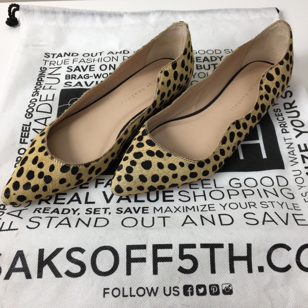 Loeffler Randall Milla Ballet Flats Calf Hair